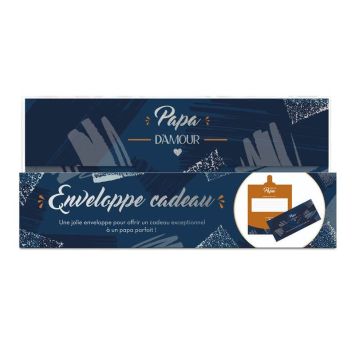 Faites un joli cadeau à votre papa d'amour en lui offrant cette belle enveloppe cadeau lors de la fête des pères | jourdefete.com