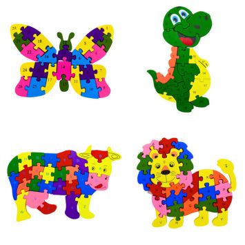 Optez pour un puzzle en forme d'animal à donner aux enfants lors d'un événement | jourdefete.com